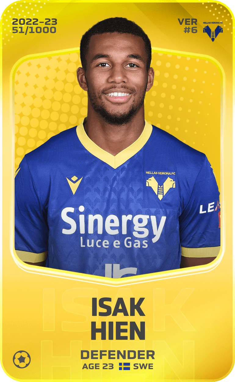 Isak Hien 2022-23 • Limited 51/1000