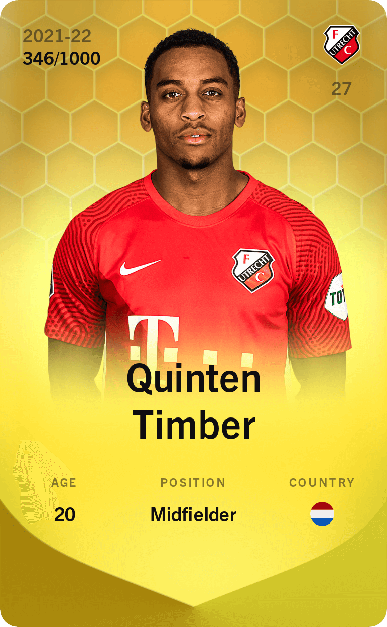 Quinten Timber 2021-22 • Limited 346/1000