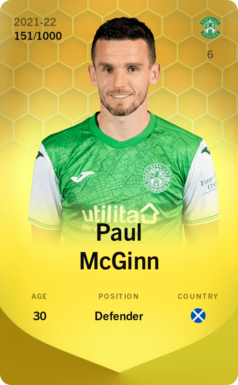 Paul McGinn 2021-22 • Limited 151/1000