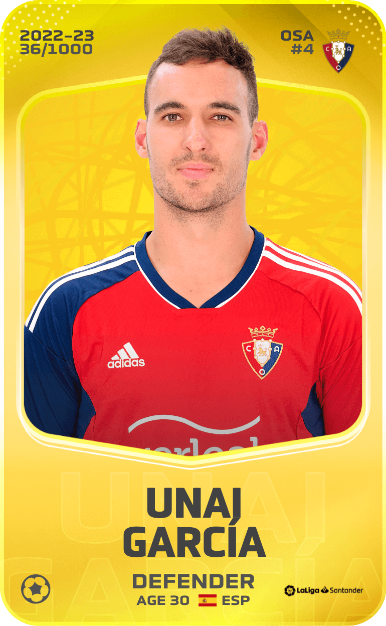 Unai García 2022-23 • Limited 36/1000