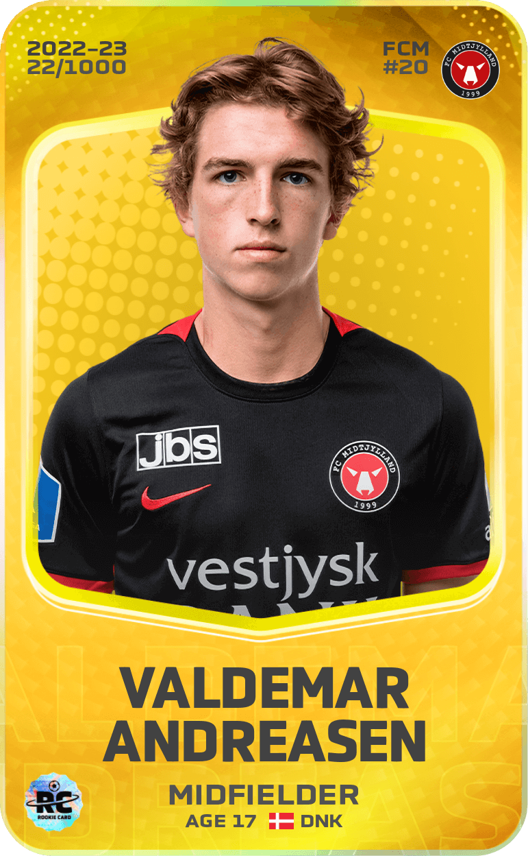 Valdemar Andreasen 2022-23 • Limited 22/1000