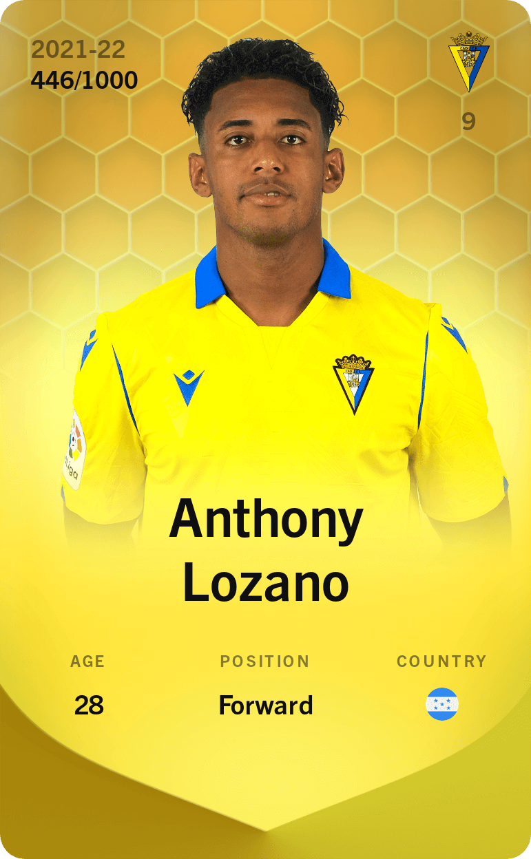 Anthony Lozano 2021-22 • Limited 446/1000