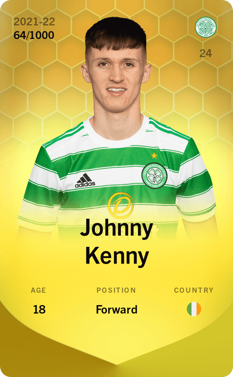 Johnny Kenny 2021-22 • Limited 64/1000