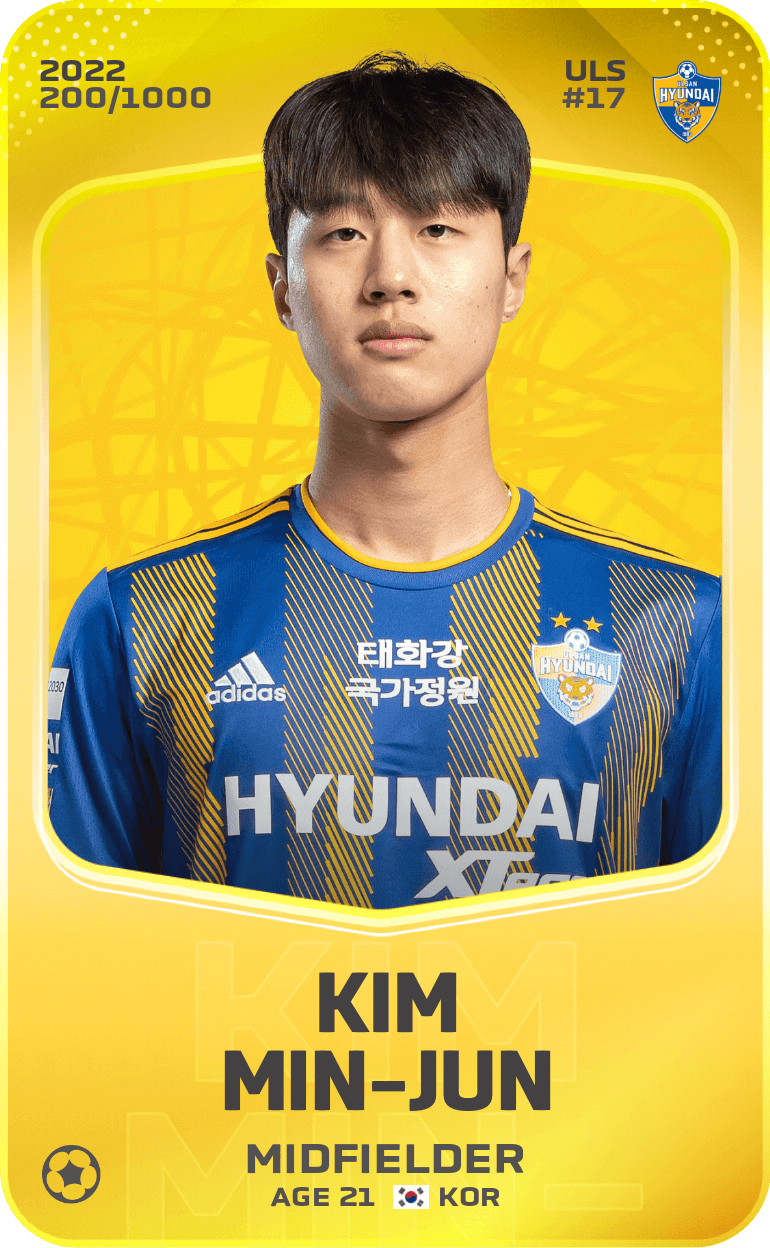 Kim Min-Jun 2022-23 • Limited 200/1000