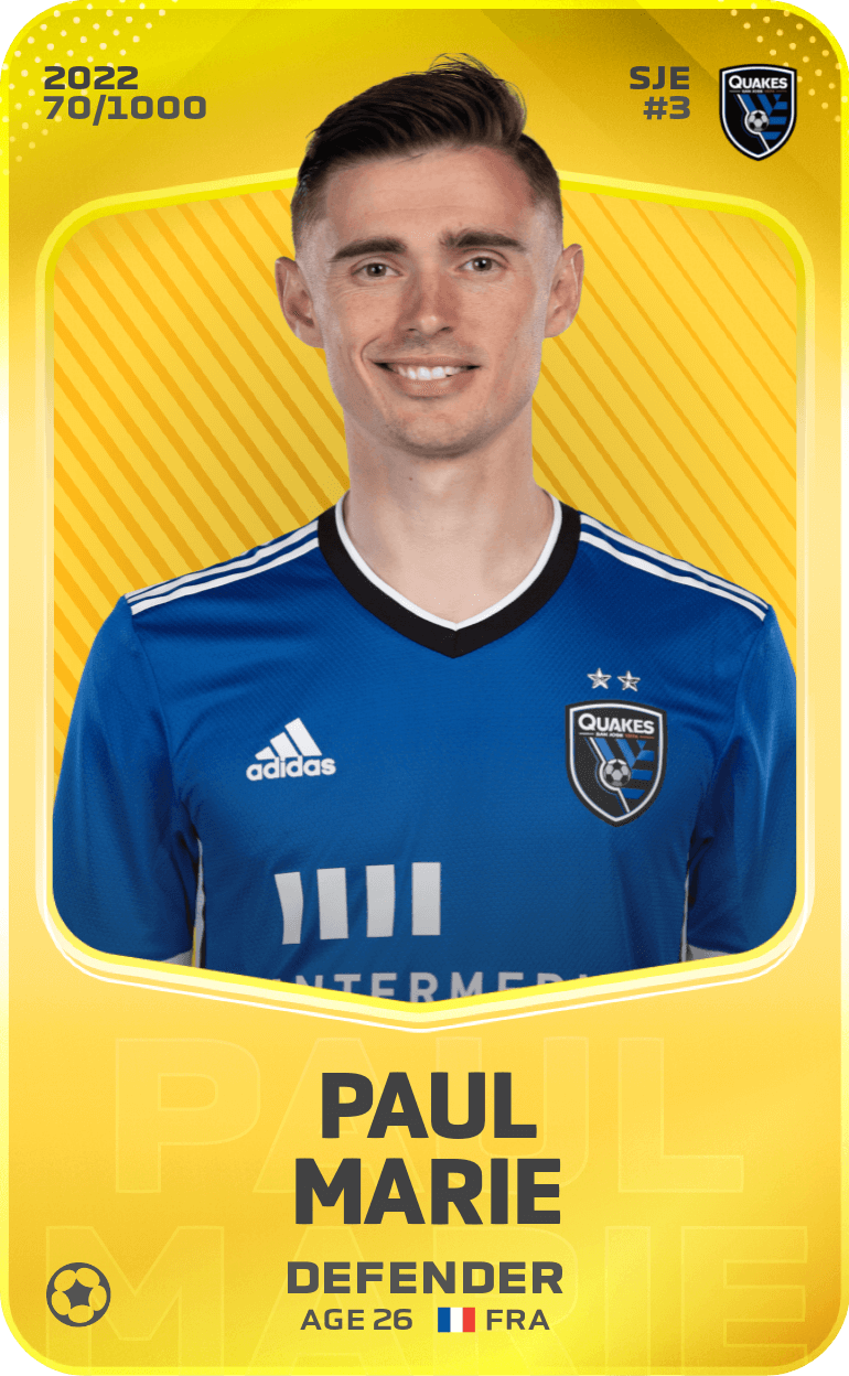Paul Marie 2022-23 • Limited 70/1000