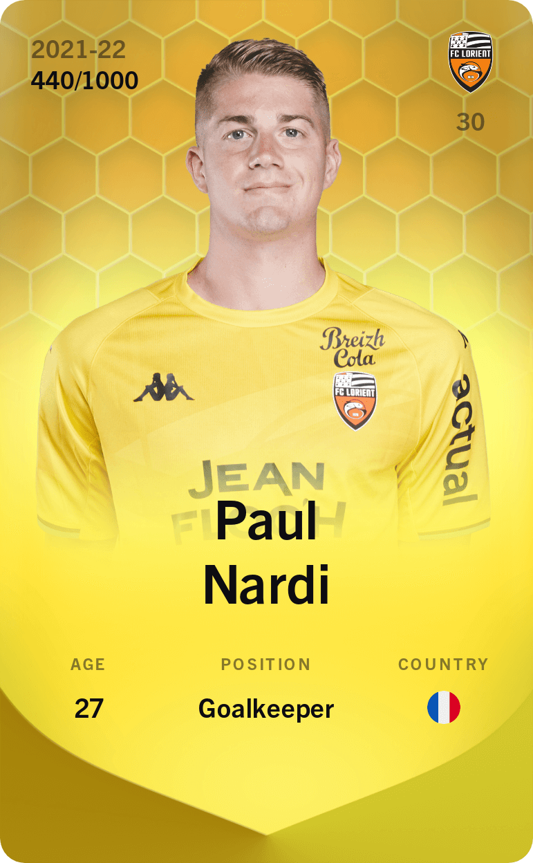 Paul Nardi 2021-22 • Limited 440/1000