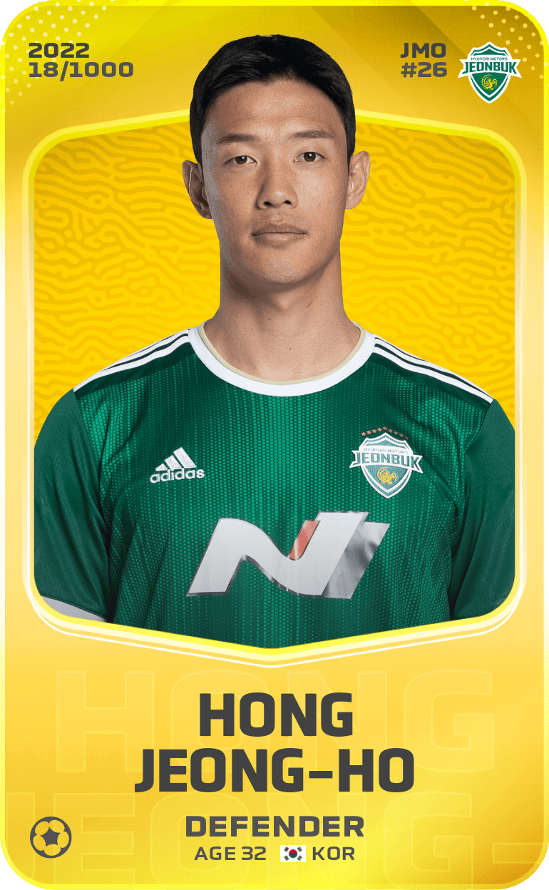 Hong Jeong-Ho 2022-23 • Limited 18/1000
