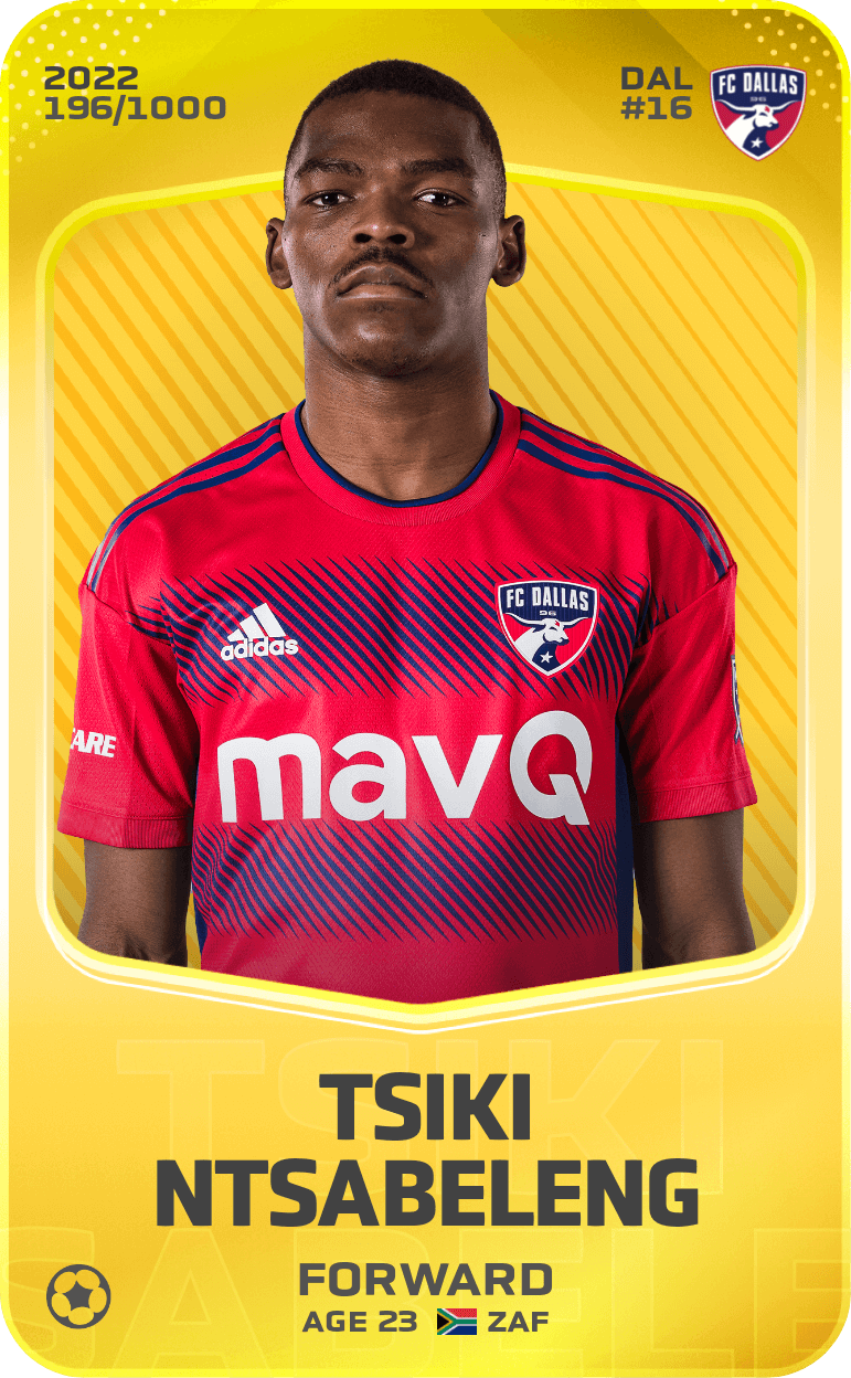 Tsiki Ntsabeleng 2022-23 • Limited 196/1000