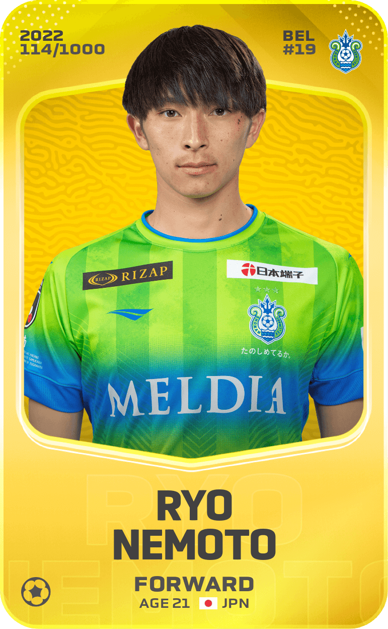 Ryo Nemoto 2022-23 • Limited 114/1000