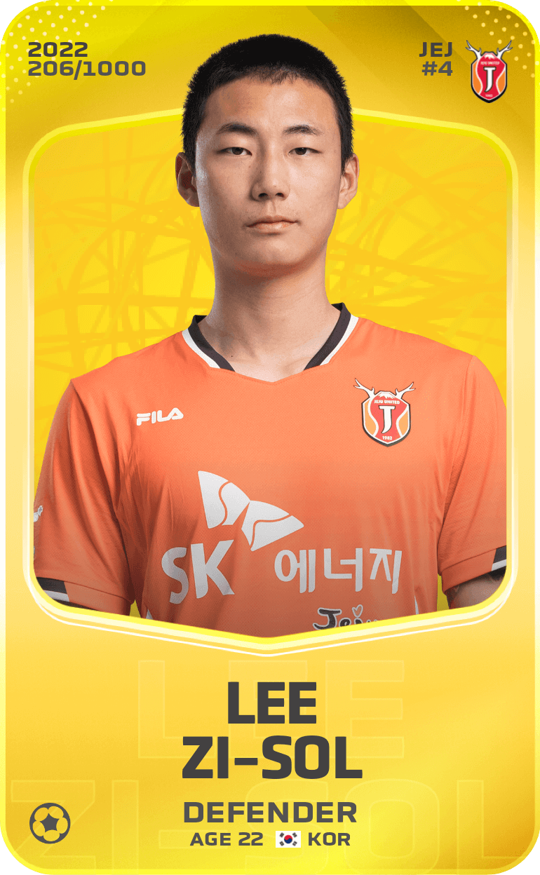 Lee Zi-Sol 2022-23 • Limited 206/1000
