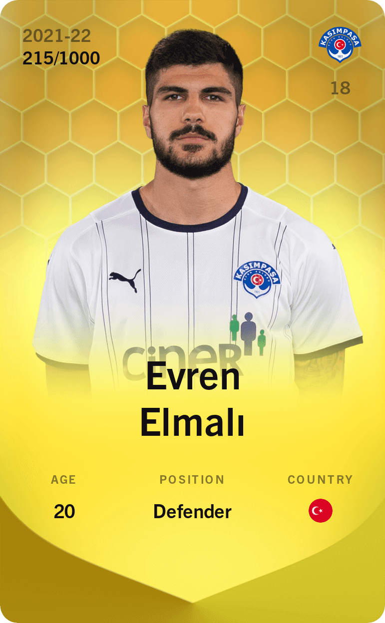 Evren Elmalı 2021-22 • Limited 215/1000