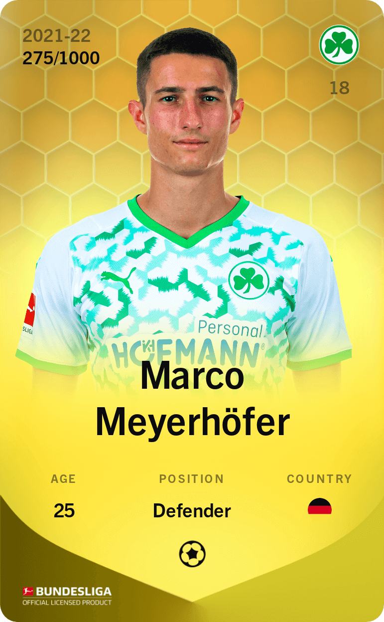 Marco Meyerhöfer 2021-22 • Limited 275/1000
