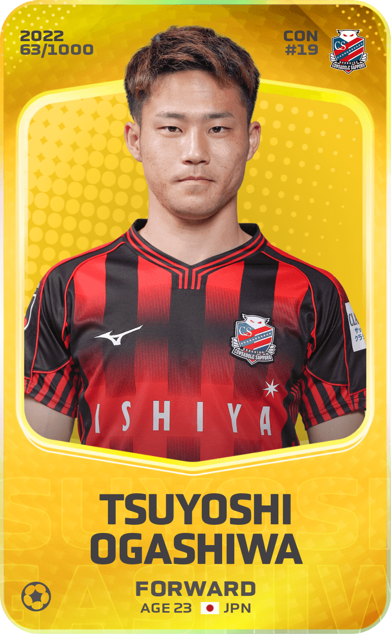 Tsuyoshi Ogashiwa 2022-23 • Limited 63/1000