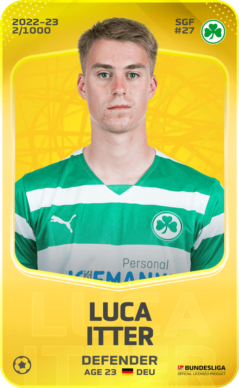 Luca Itter 2022-23 • Limited 2/1000