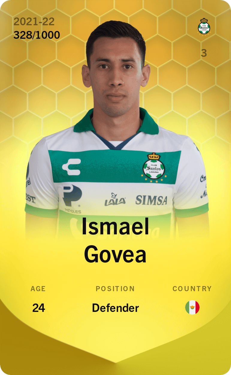 Ismael Govea 2021-22 • Limited 328/1000