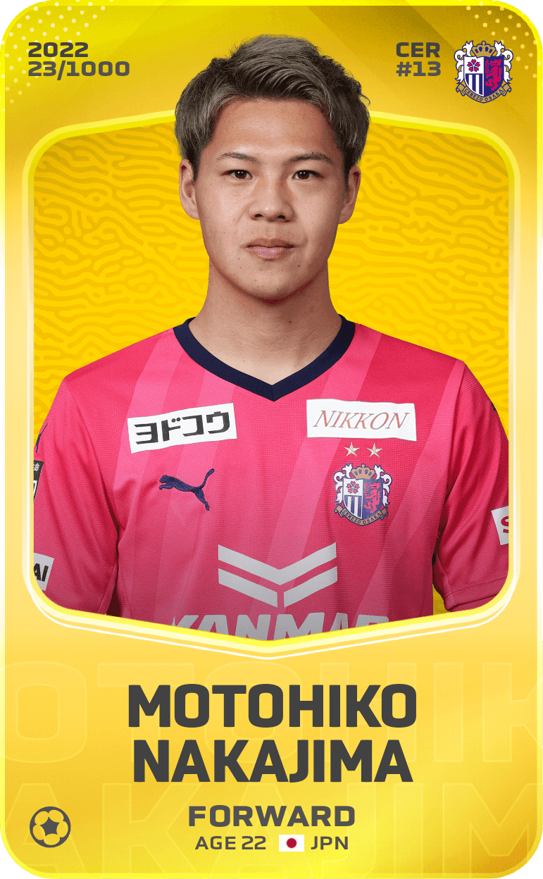 Motohiko Nakajima 2022-23 • Limited 23/1000