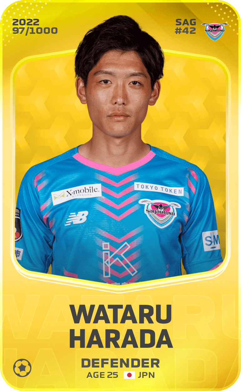 Wataru Harada 2022-23 • Limited 97/1000
