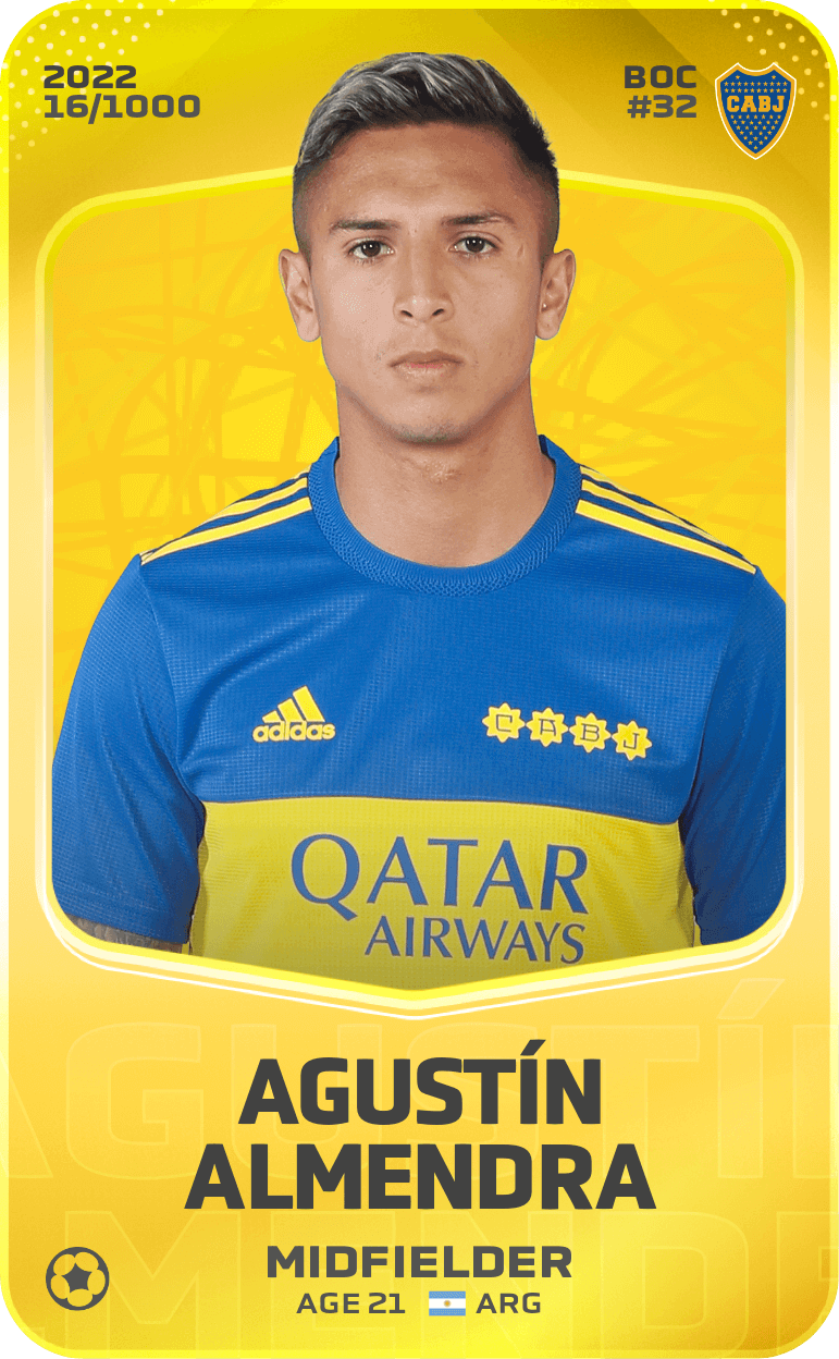 Agustín Almendra 2022-23 • Limited 16/1000