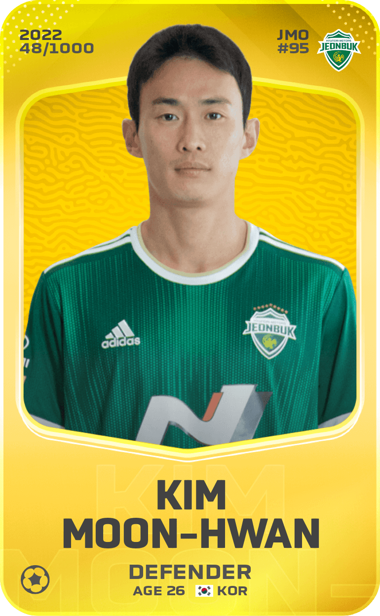 Kim Moon-Hwan 2022-23 • Limited 48/1000