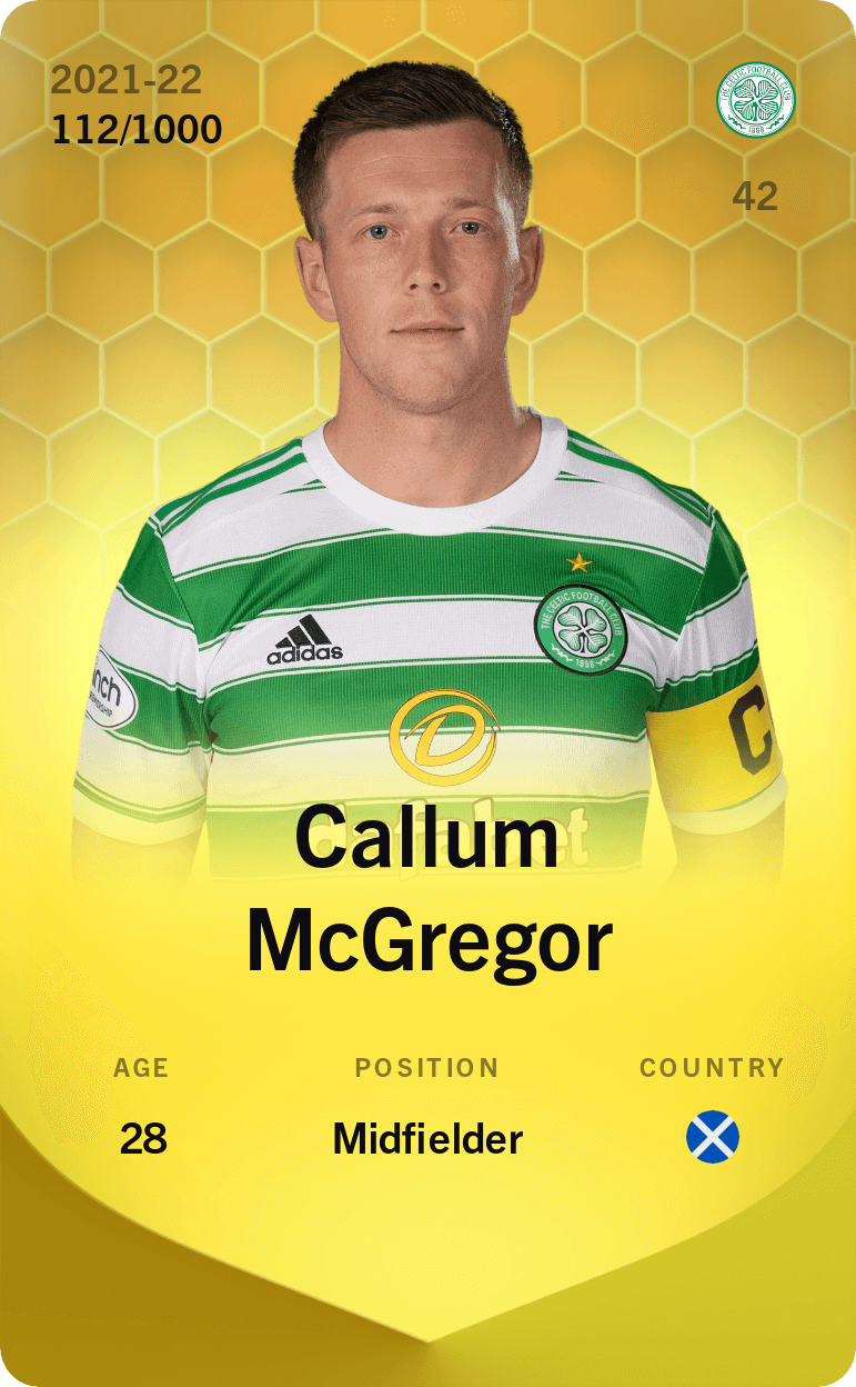 Callum McGregor 2021-22 • Limited 112/1000