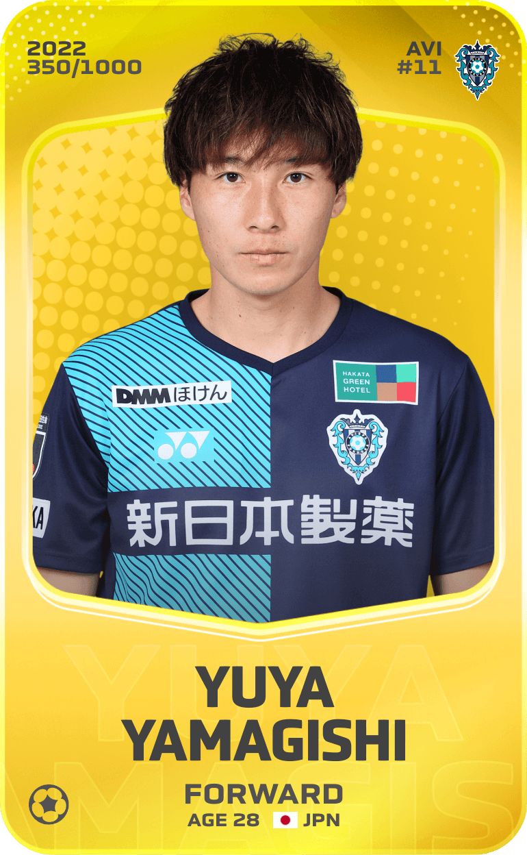 Yuya Yamagishi 2022-23 • Limited 350/1000