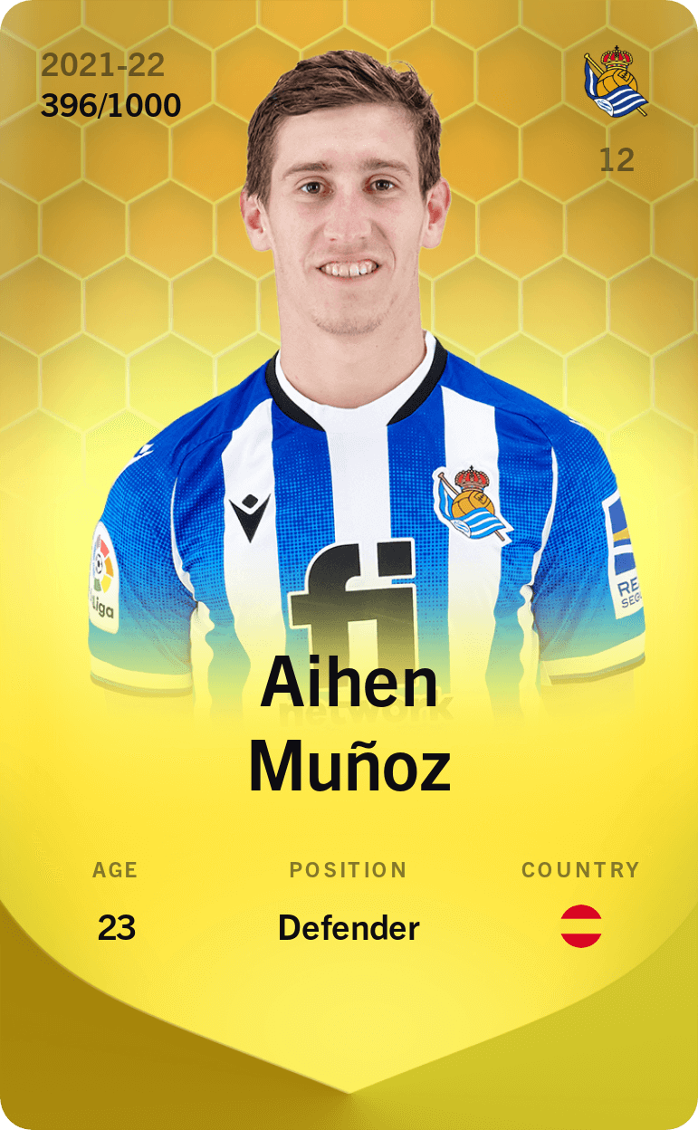 Aihen Muñoz 2021-22 • Limited 396/1000