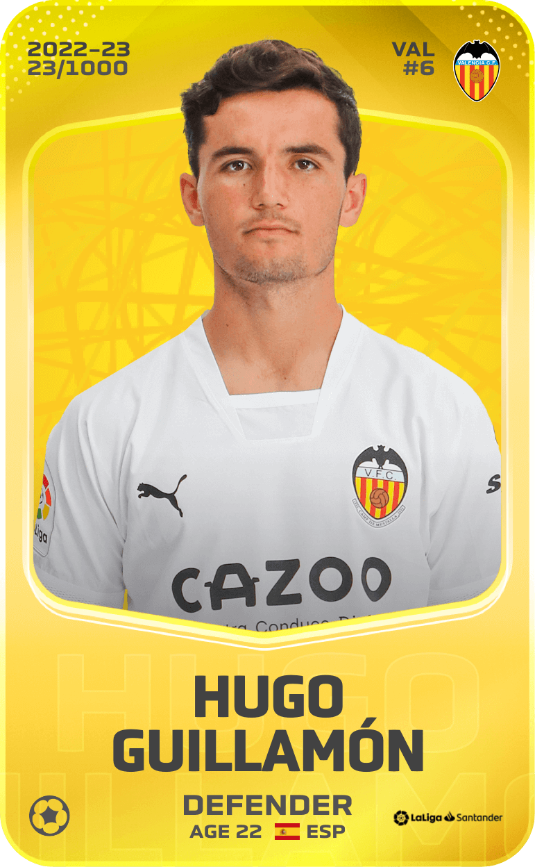Hugo Guillamón 2022-23 • Limited 23/1000
