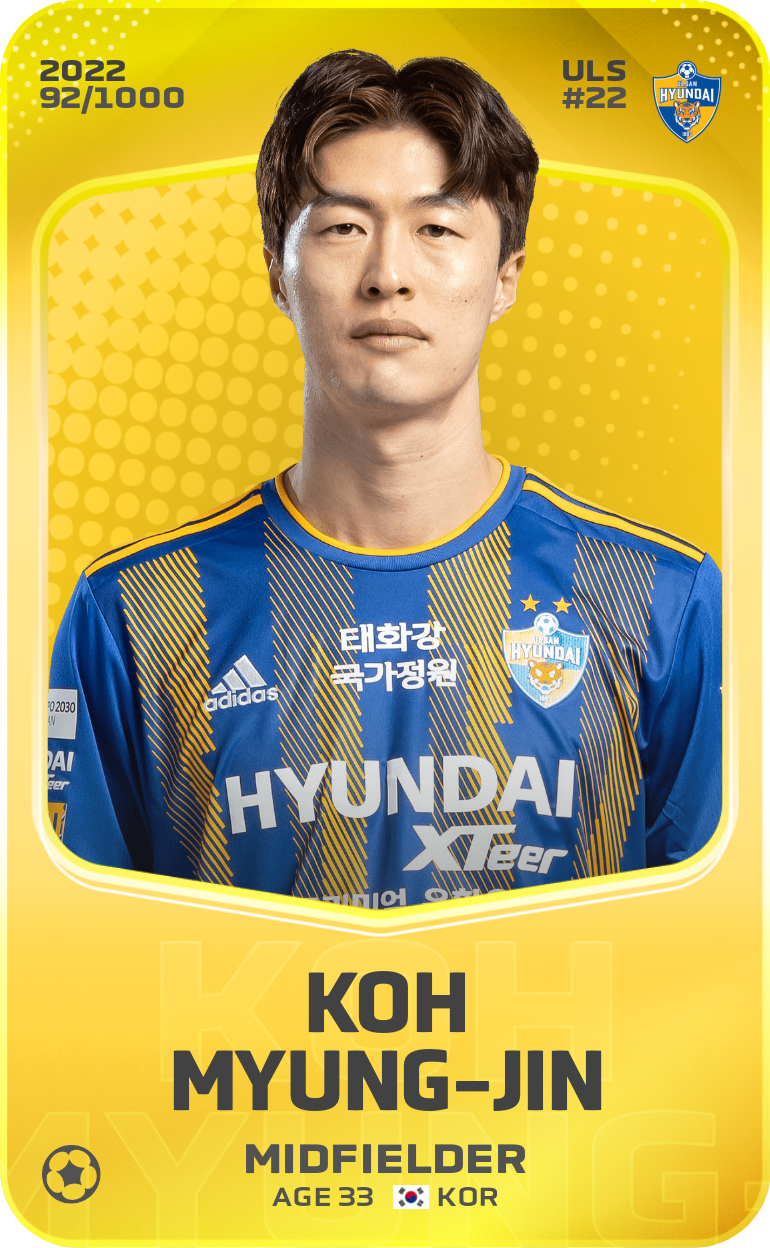 Koh Myung-Jin 2022-23 • Limited 92/1000