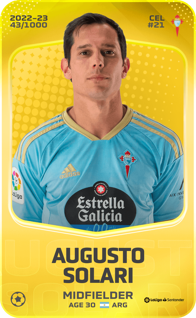 Augusto Solari 2022-23 • Limited 43/1000