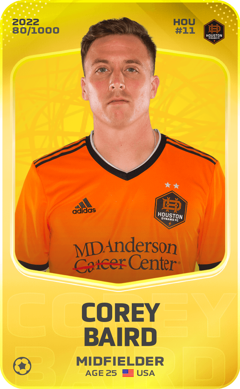 Corey Baird 2022-23 • Limited 80/1000