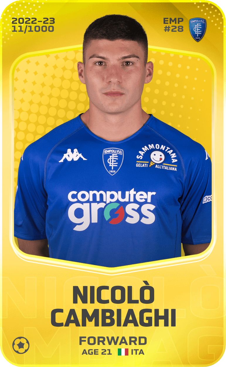 Nicolò Cambiaghi 2022-23 • Limited 11/1000