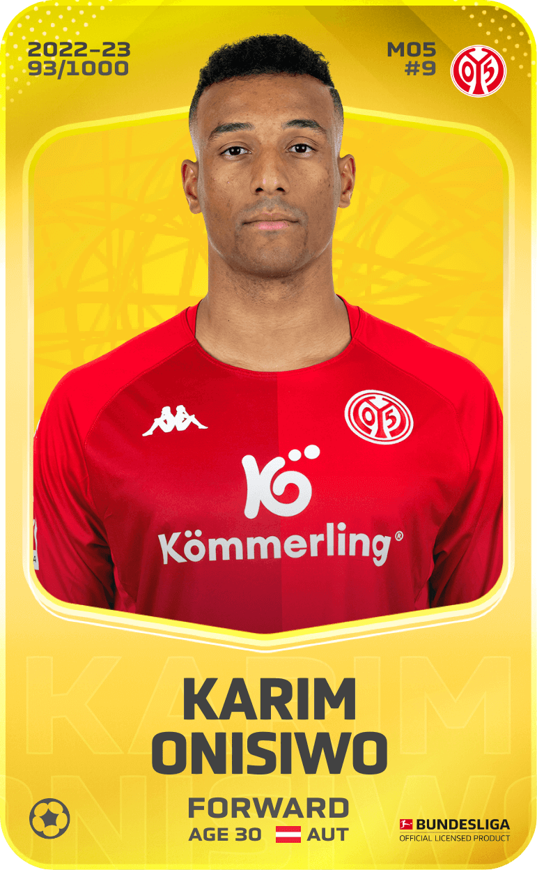 Karim Onisiwo 2022-23 • Limited 93/1000
