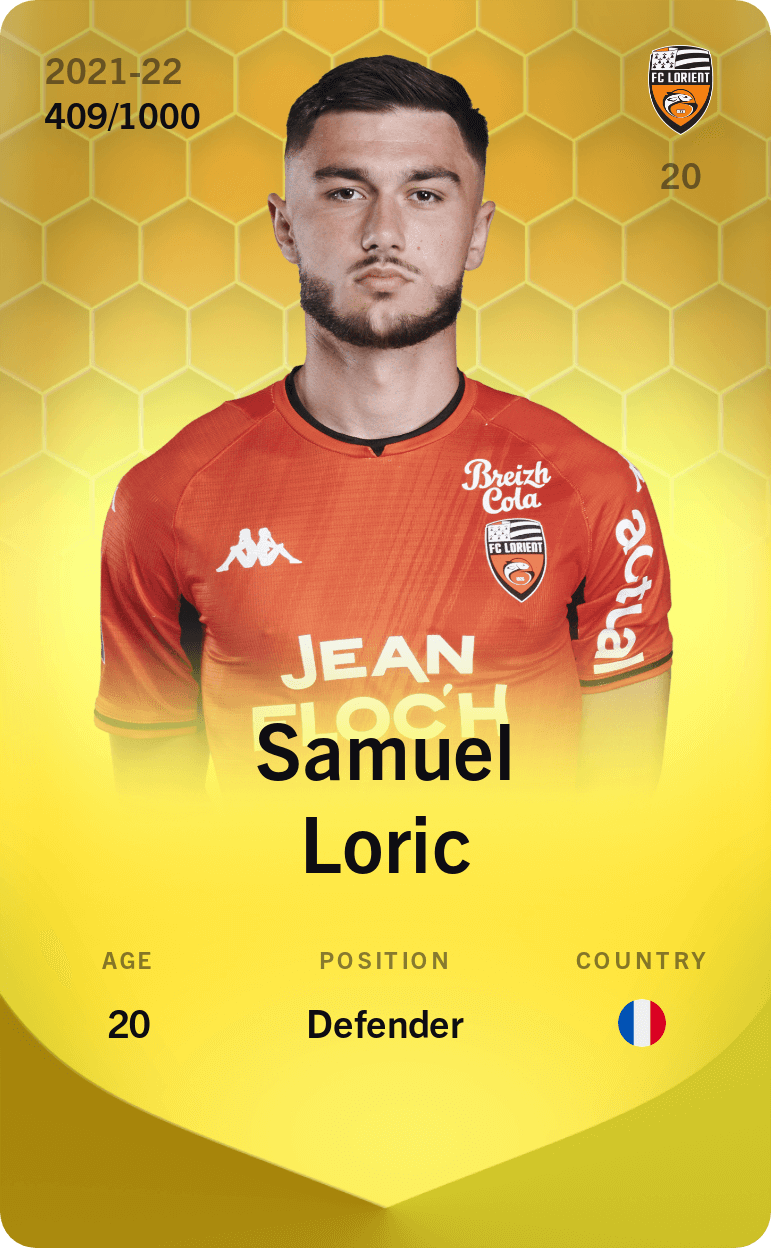 Samuel Loric 2021-22 • Limited 409/1000
