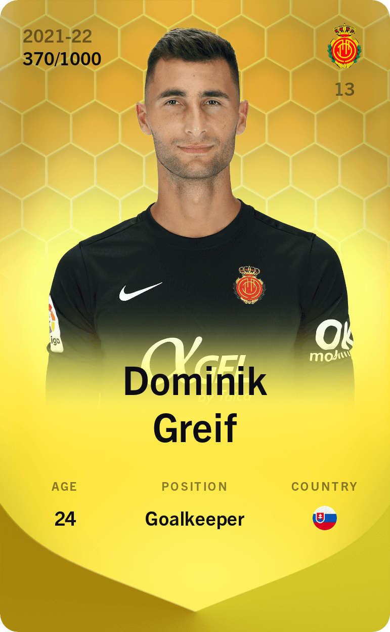 Dominik Greif 2021-22 • Limited 370/1000