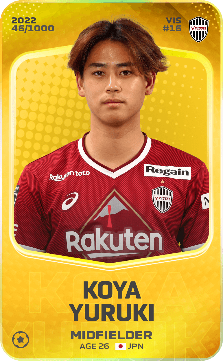 Koya Yuruki 2022-23 • Limited 46/1000