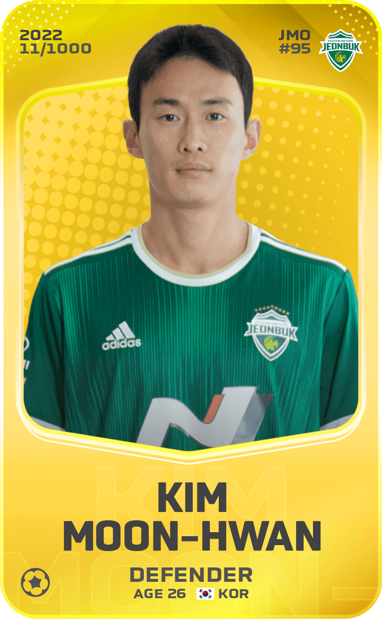 Kim Moon-Hwan 2022-23 • Limited 11/1000