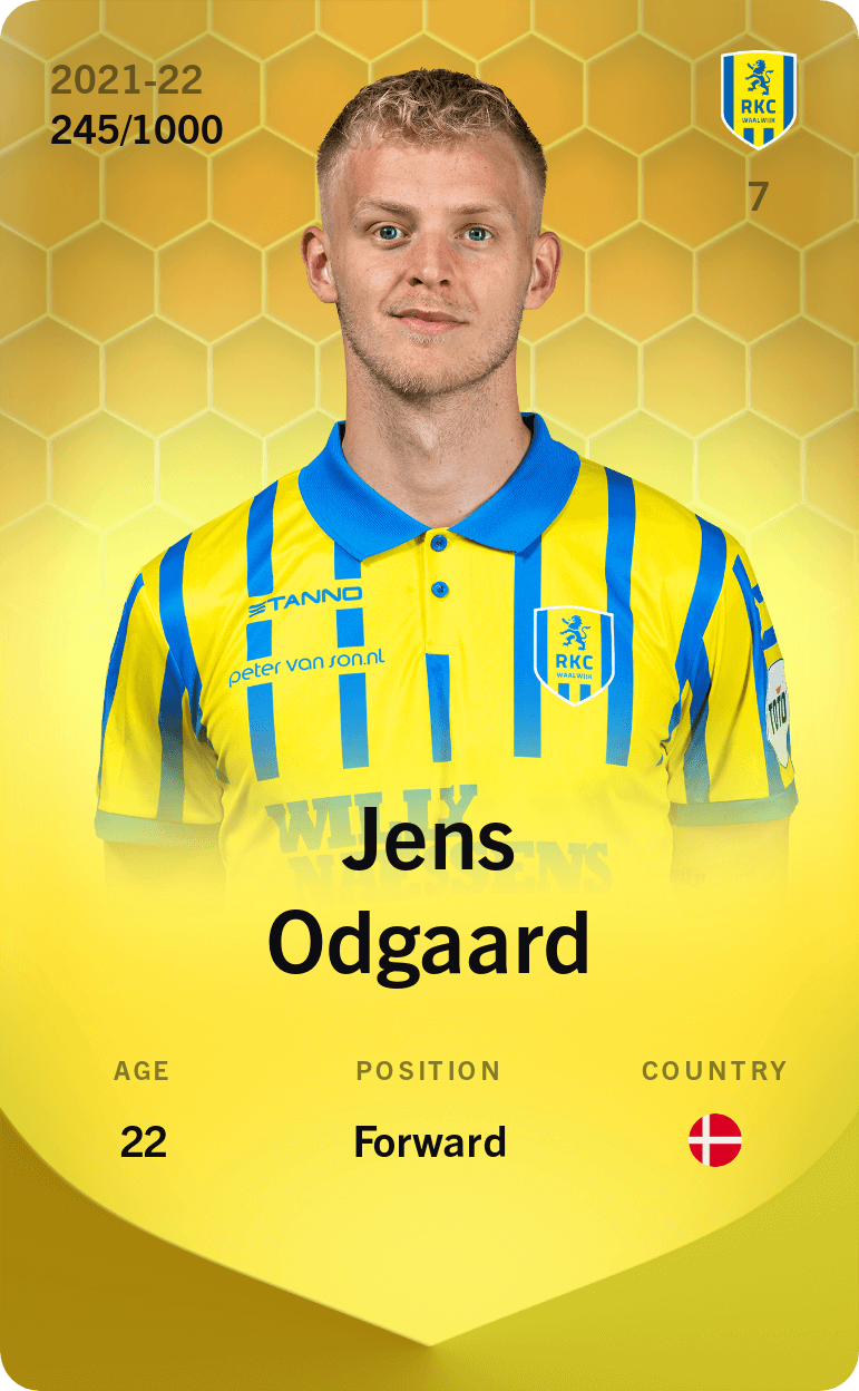 Jens Odgaard 2021-22 • Limited 245/1000