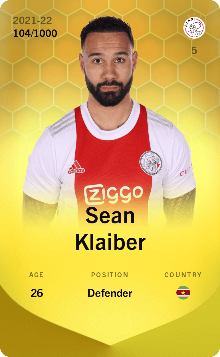 Sean Klaiber 2021-22 • Limited 104/1000