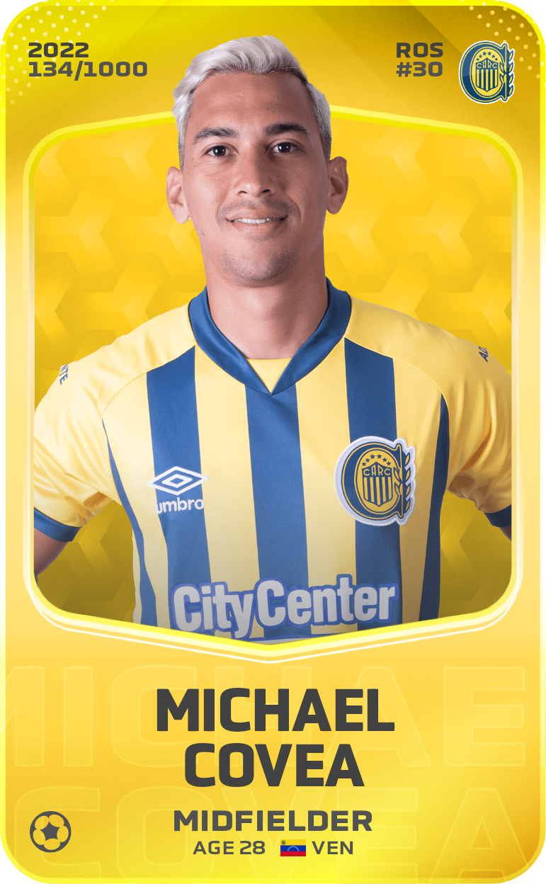 Sorare - Sorare Official - Michael Covea 2022-23 • Limited 134/1000 - NFT # 12736527818909114693112712640462919143033201776406048924869913349954674693061