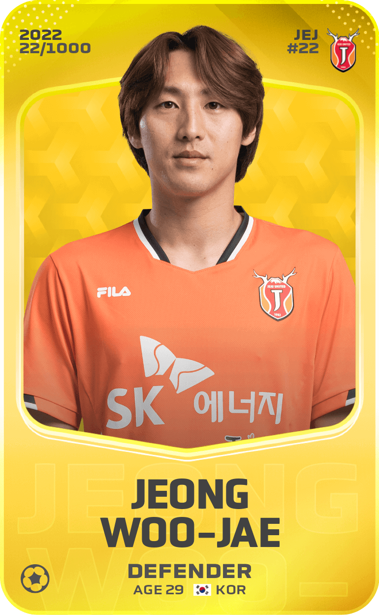Jeong Woo-Jae 2022-23 • Limited 22/1000