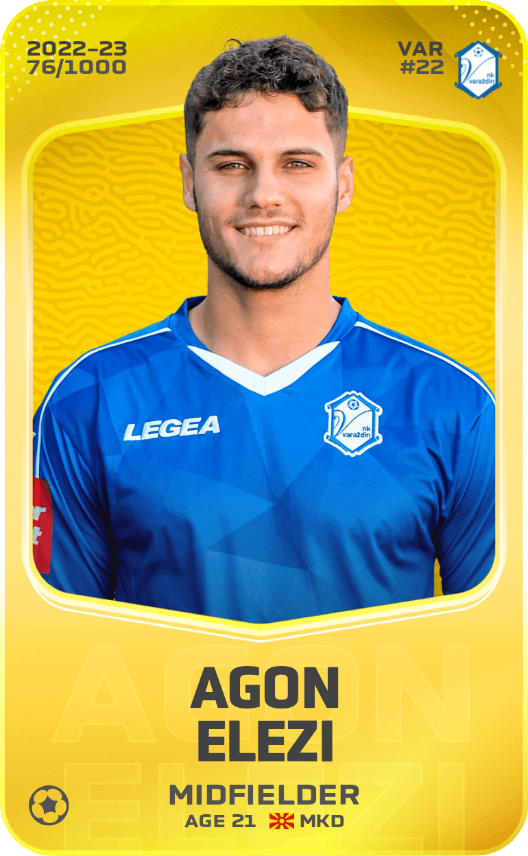 Agon Elezi 2022-23 • Limited 76/1000