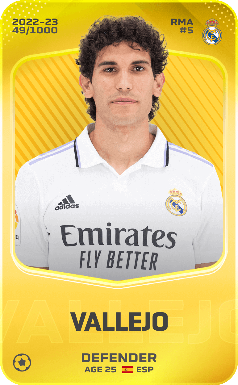 Vallejo 2022-23 • Limited 49/1000
