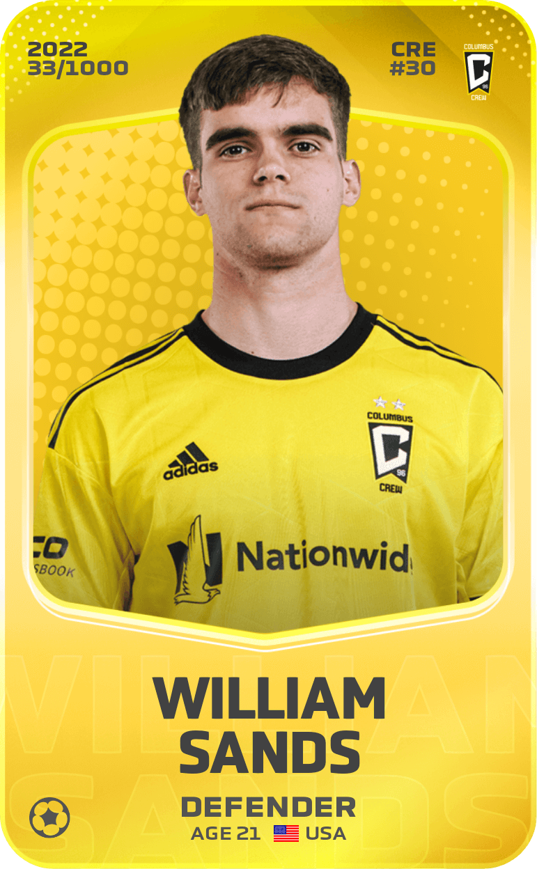William Sands 2022-23 • Limited 33/1000