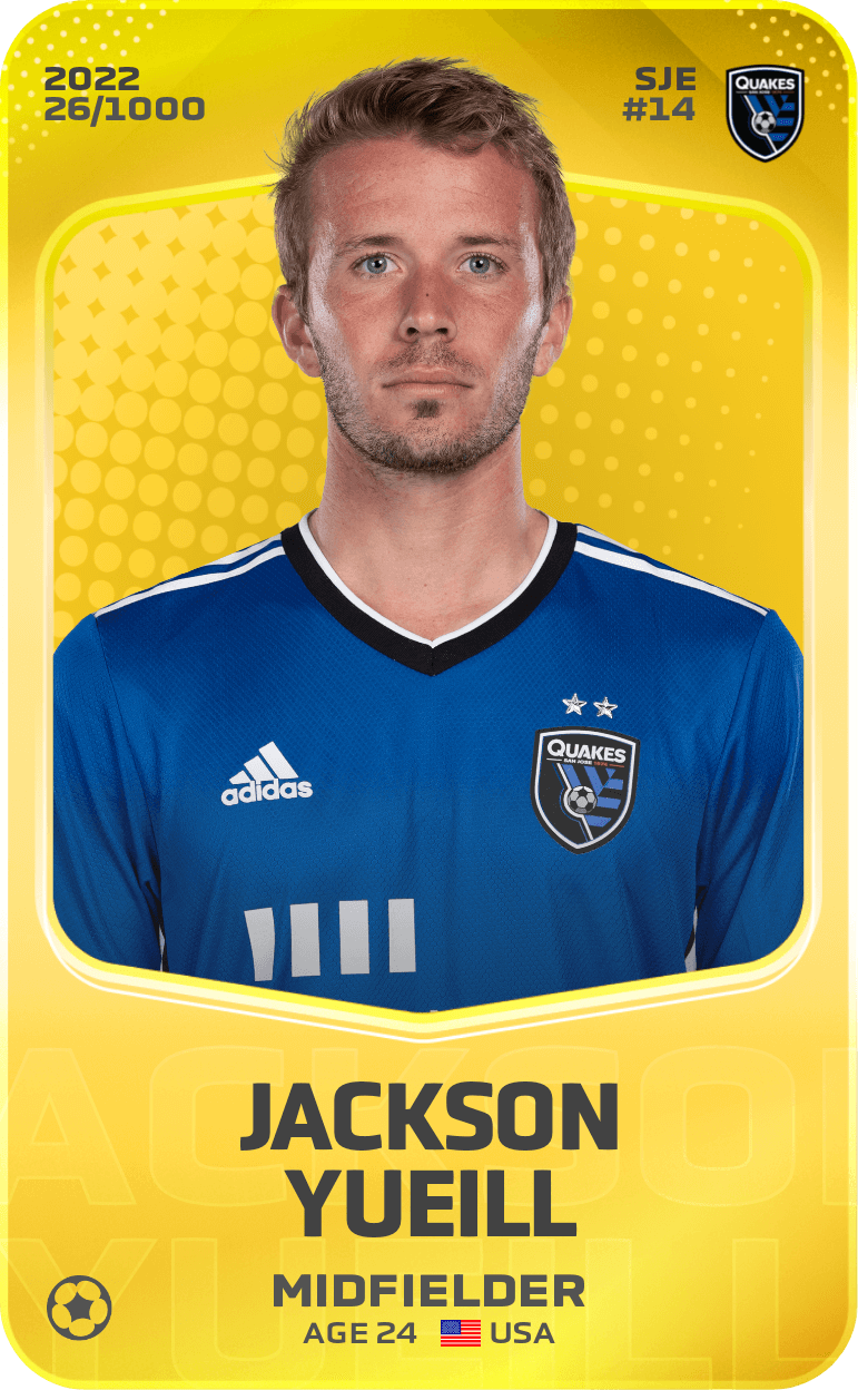 Jackson Yueill 2022-23 • Limited 26/1000