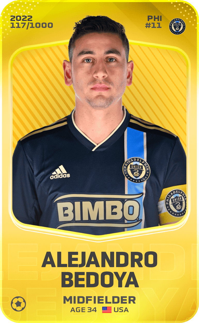 Alejandro Bedoya 2022-23 • Limited 117/1000