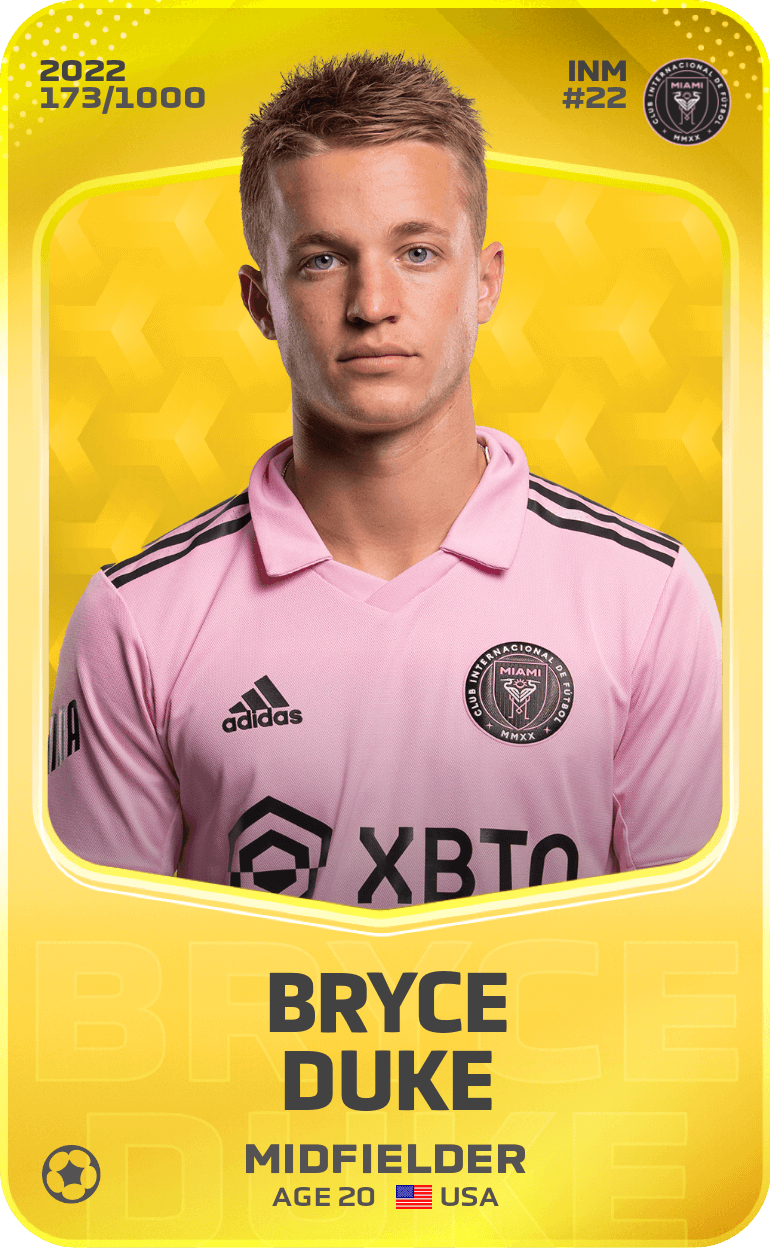 Bryce Duke 2022-23 • Limited 173/1000