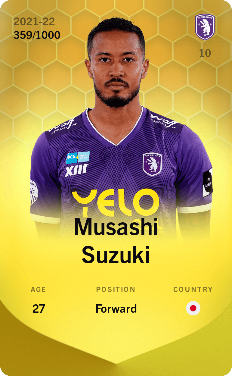 Musashi Suzuki 2021-22 • Limited 359/1000