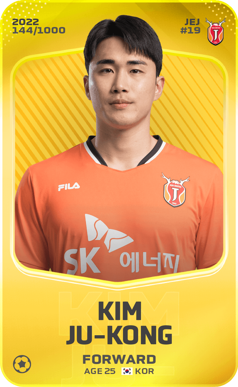 Kim Ju-Kong 2022-23 • Limited 144/1000