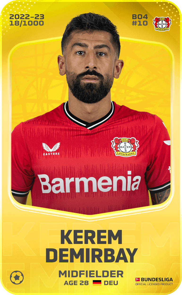 Kerem Demirbay 2022-23 • Limited 18/1000
