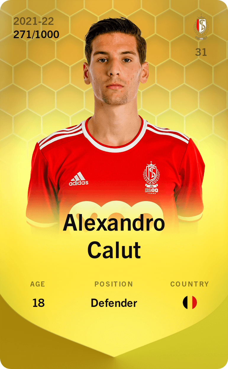 Alexandro Calut 2021-22 • Limited 271/1000
